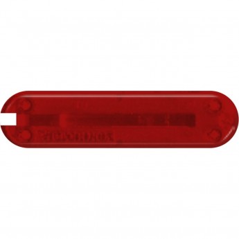 Задняя накладка для ножей VICTORINOX C.6200.T4 58 мм пластиковая полупрозрачная красная